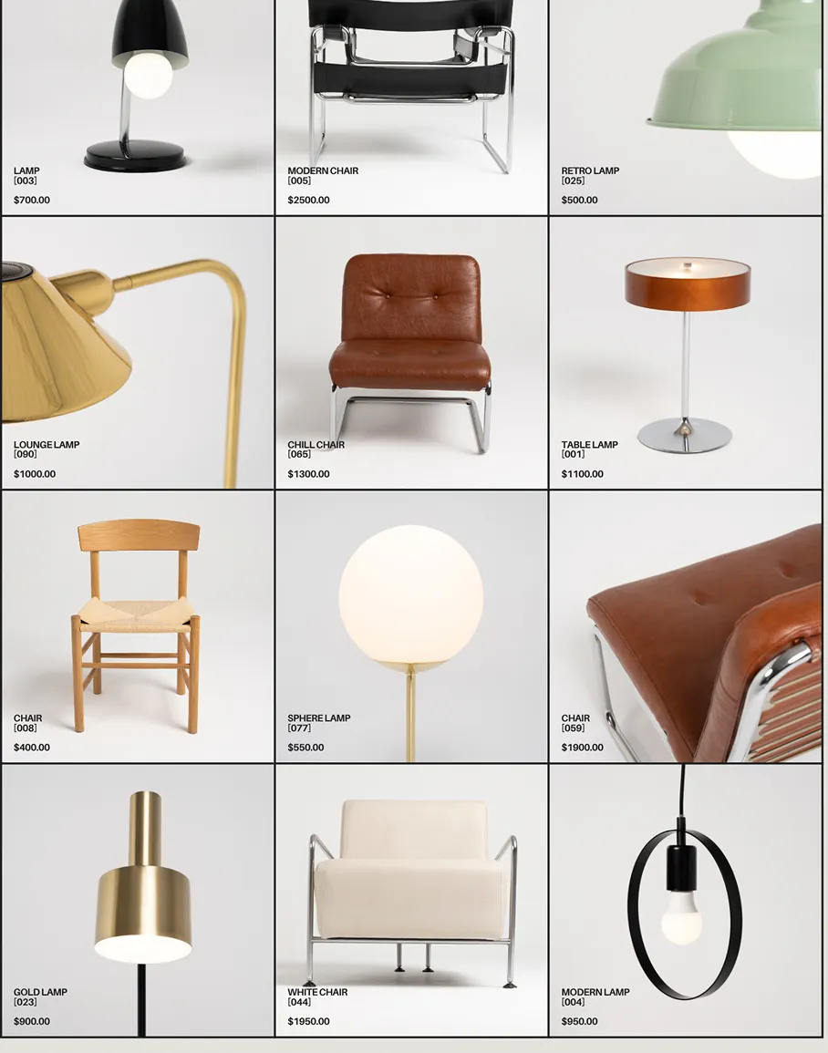 Product Catalogue Design