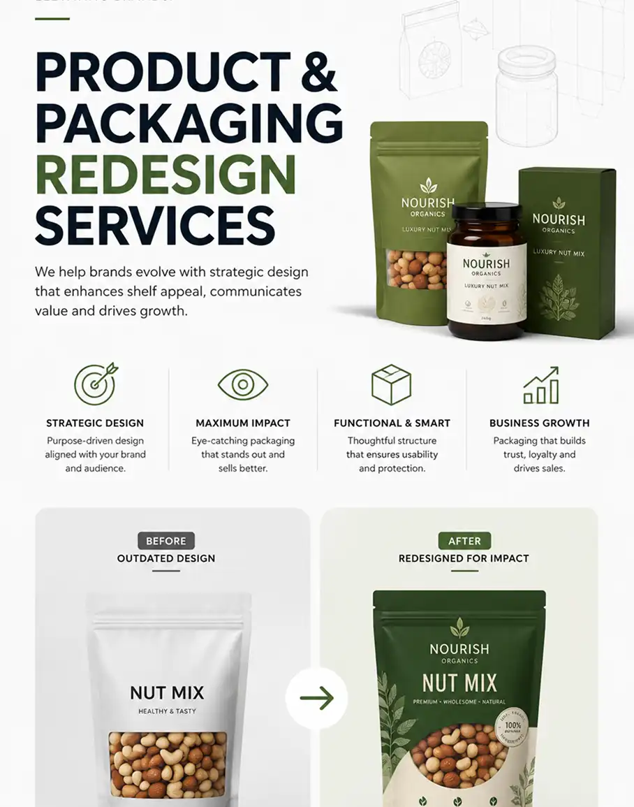 Product & Packaging Redesign Services